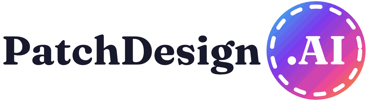 PatchDesign.AI logo for light backgrounds