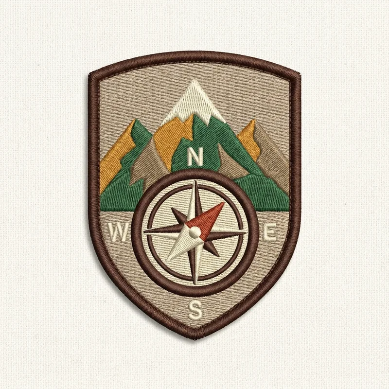 Example custom jacket patch 3, designed with AI