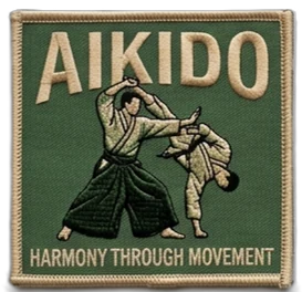 Aikido Martial Arts Patch