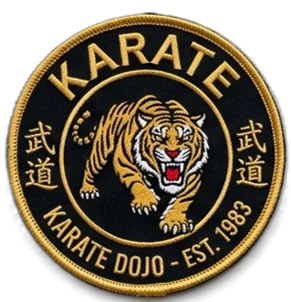 Karate Tiger Patch