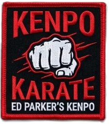Kenpo Karate Patch — custom embroidered patch designed with AI on PatchDesign.AI
