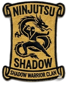 Ninjitsu Patch — custom embroidered patch designed with AI on PatchDesign.AI