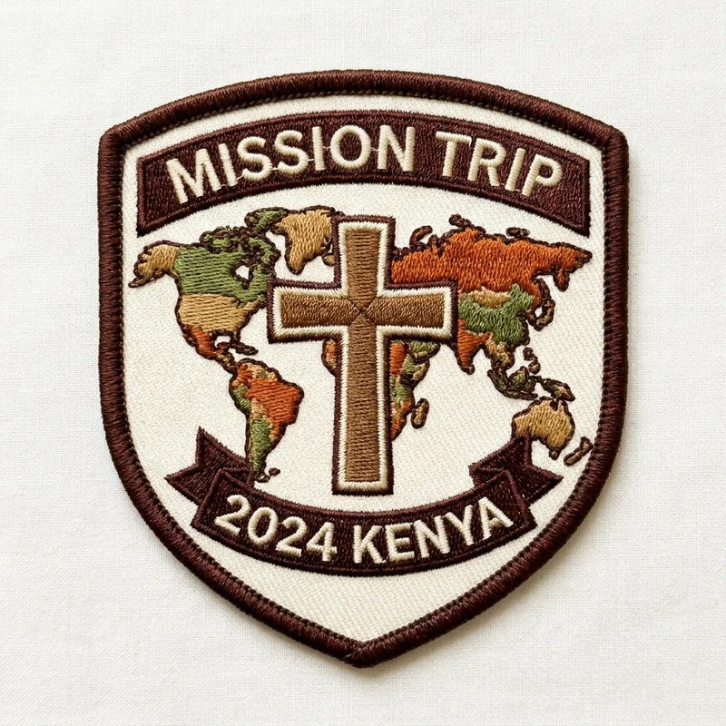 Example Church & Ministry Patches 2, designed with AI