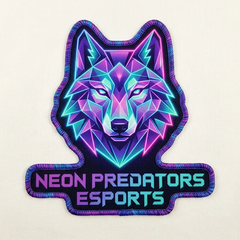 Example Esports & Gaming Team Patches 1, designed with AI
