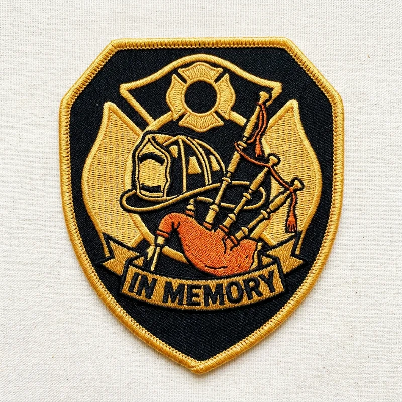 Example Fire Department Patches 3, designed with AI