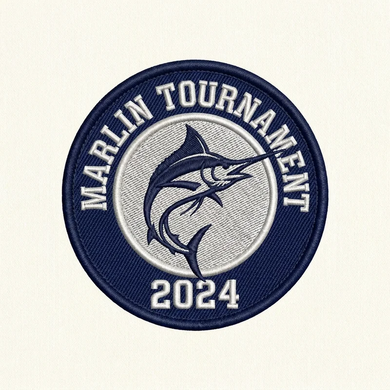 Example Fishing Patches 3, designed with AI