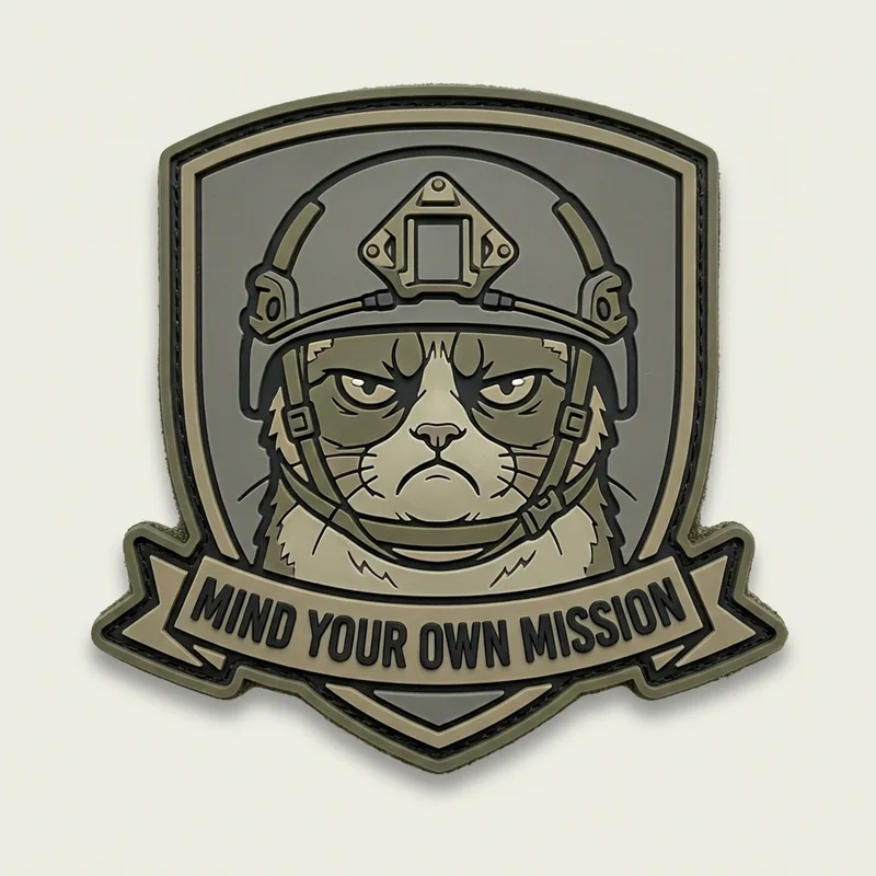 Example Morale Patches 1, designed with AI