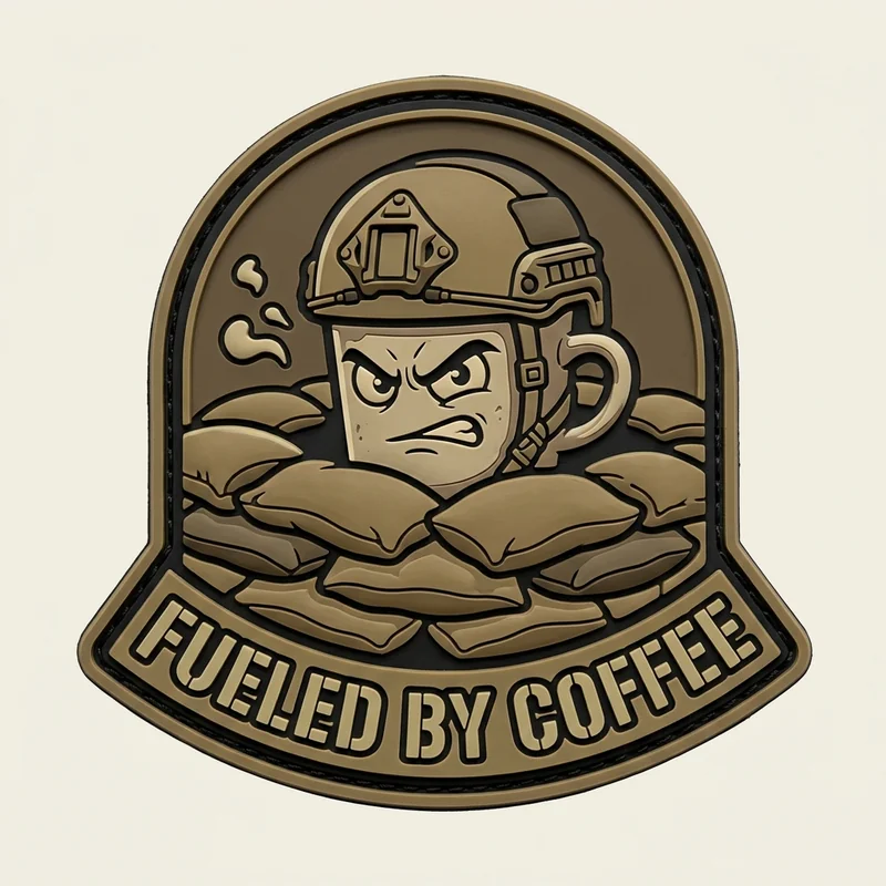 Example Morale Patches 5, designed with AI