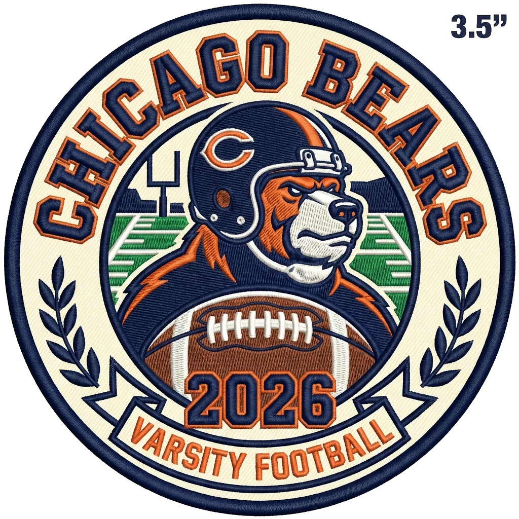 Chicago Bears NFL Team Patch