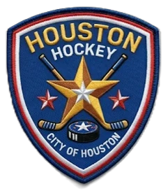 Houston Hockey Team Patch — custom embroidered patch designed with AI on PatchDesign.AI