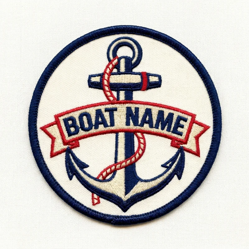 Example custom anchor patch 2 designed with AI on PatchDesign.AI