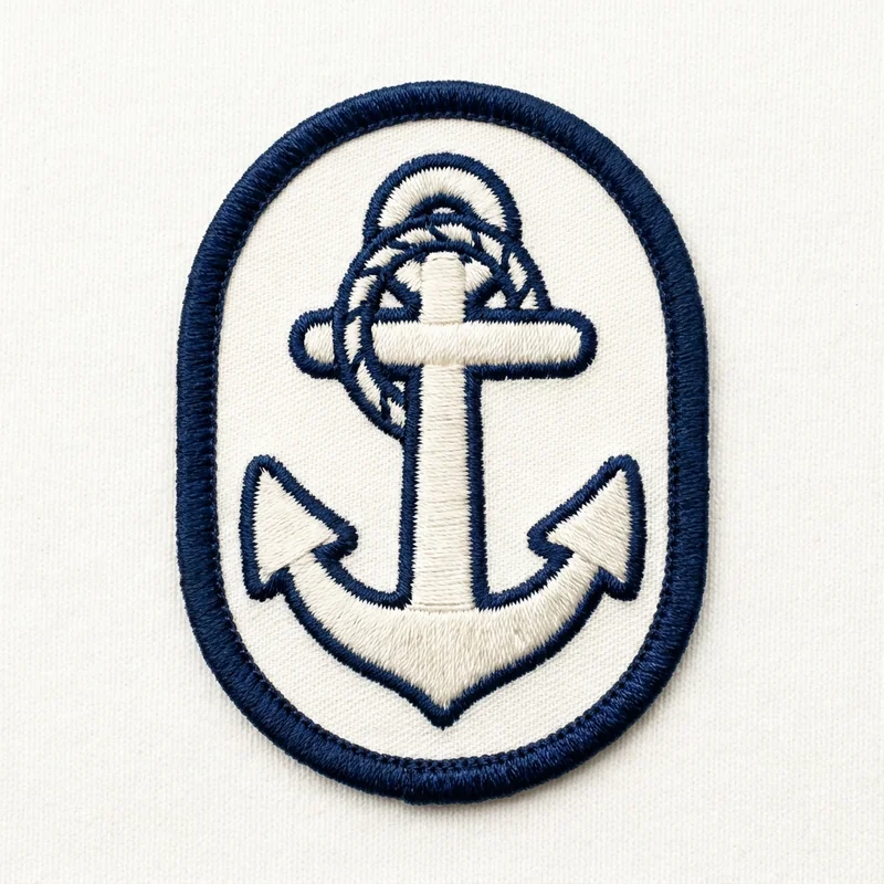 Example custom anchor patch 4 designed with AI on PatchDesign.AI