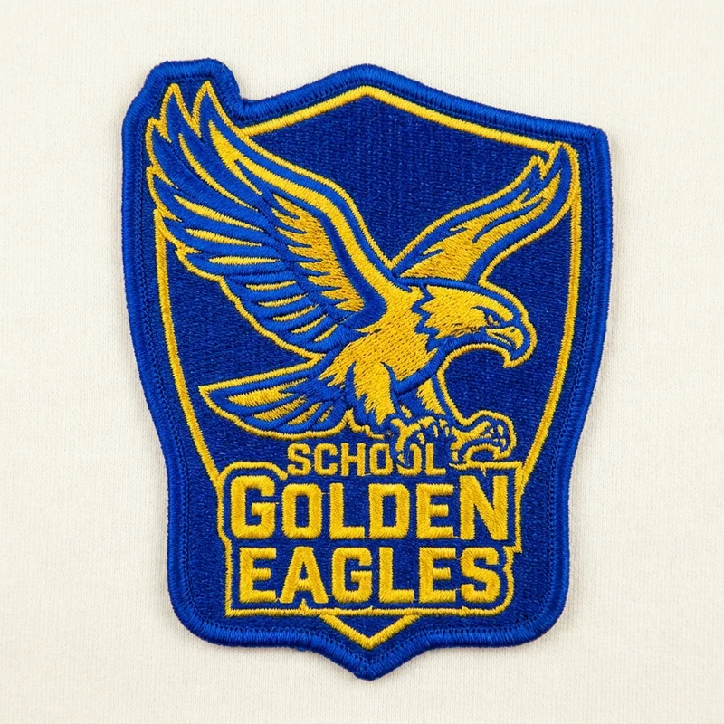 Example custom eagle patch 3 designed with AI on PatchDesign.AI
