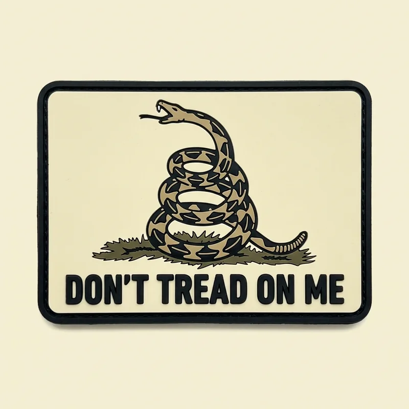 Custom snake patch designed with AI