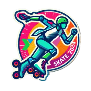 Troop skating outing patch