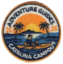 Embroidered YMCA Catalina Island trip patch