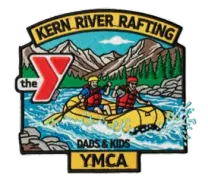 Embroidered YMCA Kern River adventure patch