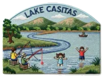 Embroidered YMCA Lake Casitas patch
