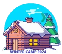 Embroidered YMCA winter camp patch