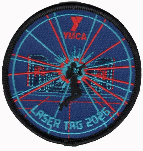 Troop laser tag activity patch