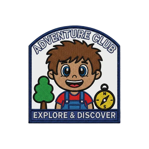 Scout troop adventure commemorative patch